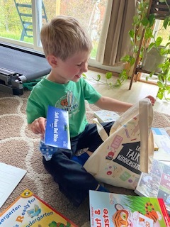 Kindergarten Readiness Bag, Sawyer, 2023